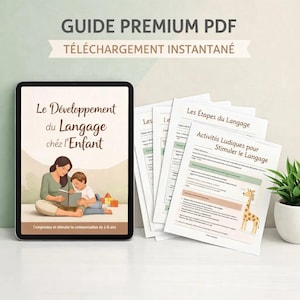 Guide för barns språkutveckling | Talstimulering för spädbarn och småbarn | Logopedaktiviteter hemma | PDF / Checklista och praktiska workshops