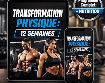 Complete Bodybuilding Program - 12-Week Body Transformation Guide (PDF Ebook)