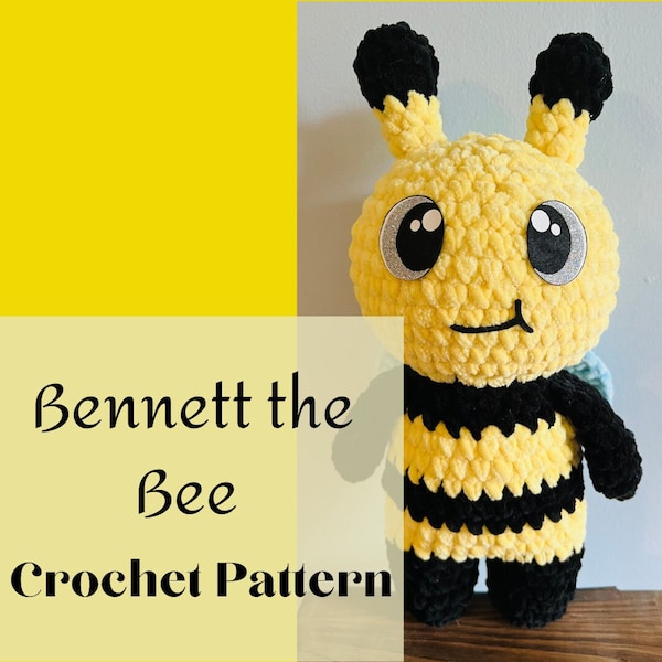Bennett the Bee Crochet Pattern