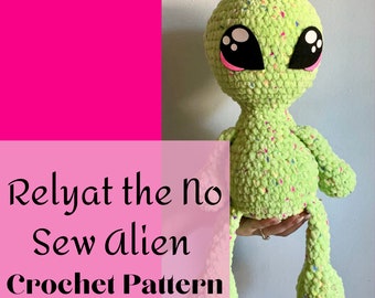 Relyat the No Sew Alien Crochet Pattern