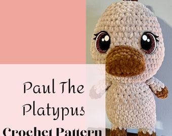 Paul The Platypus Crochet Pattern