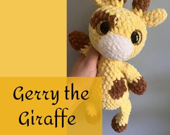 Gerry die Giraffe Low Sew Häkelanleitung