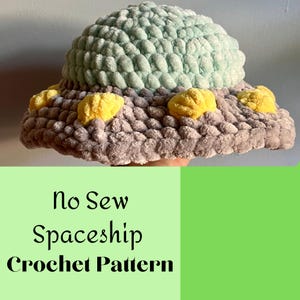 No Sew Spaceship Crochet Pattern
