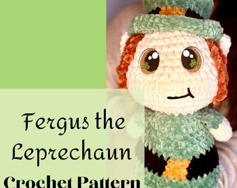 Fergus the Leprechaun Crochet Pattern