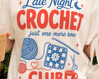 Crochet PNG | Crocheter Shirt Design | Yarn Lover Graphic | Funny Crafting Quote | Retro Craft Clipart