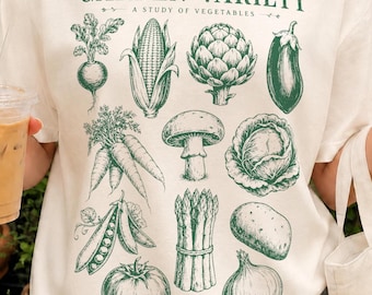 PNG de verduras / Imágenes prediseñadas botánicas vintage / Gráfico de productos de mercado agrícola / Diseño de camiseta retro para amantes de la jardinería