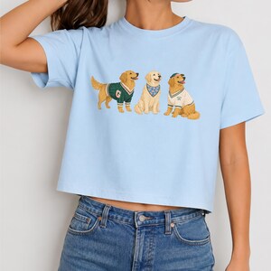 Golden Retriever PNG | Preppy Dog Shirt Design | Tennis Dog Clipart | Sporty Pet Sublimation Graphic image 4