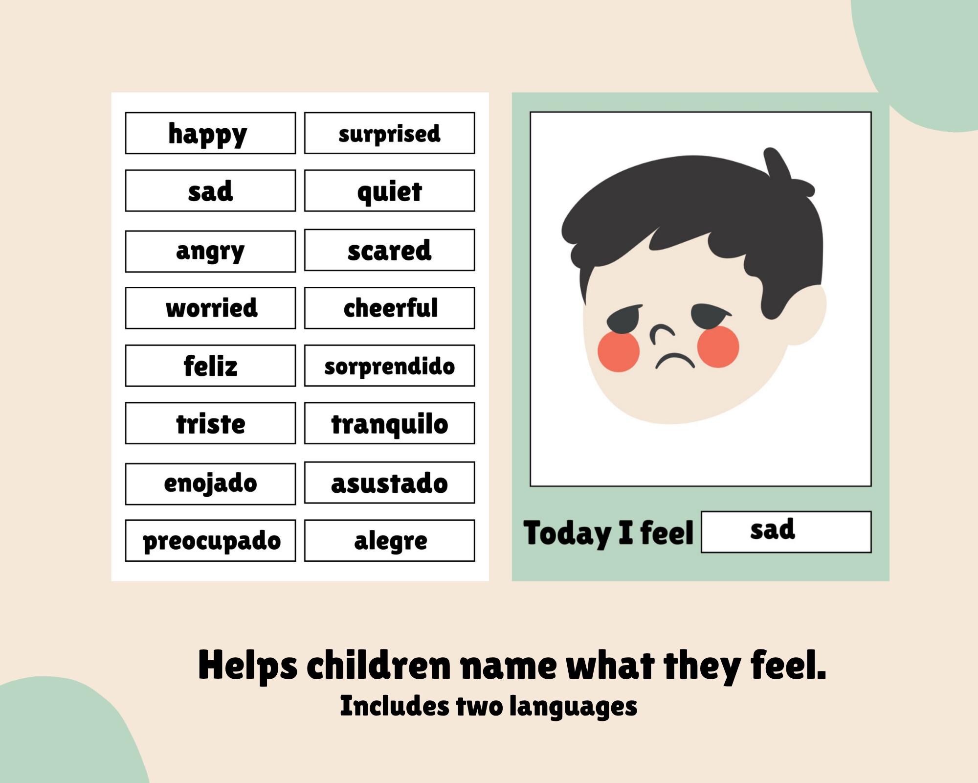 Emotions Activity for Kids | Printable Feelings Game | Social Emotional ...