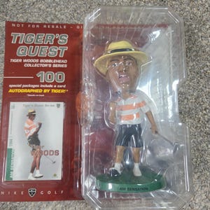 Tiger Woods Bobblehead - Etsy