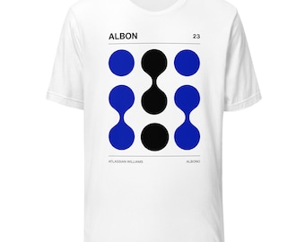 Alex Albon Williams inspiriertes Unisex T-Shirt
