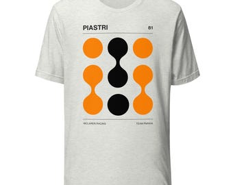Oscar Piastri Mclaren inspiriert Unisex T-Shirt