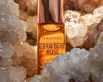 Strawberry Rose Natural Perfume Oil - 5ml