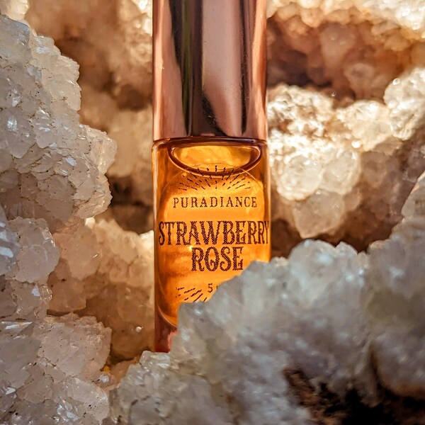 Strawberry Rose Natural Perfume Oil - 5ml