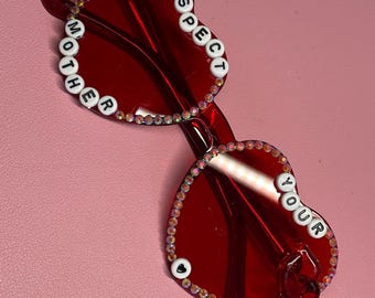 Red Heart Sunglasses: Harry Styles “Respect Your Mother”