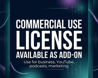 Licence d'utilisation commerciale complémentaire pour chanson personnalisée, droits d'utilisation professionnelle