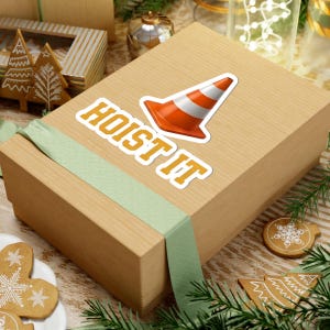 Hoist It Pittsburgh Sticker | Traffic Cone Kiss-Cut Vinyl Sticker | Pirates Fan Gift image 9