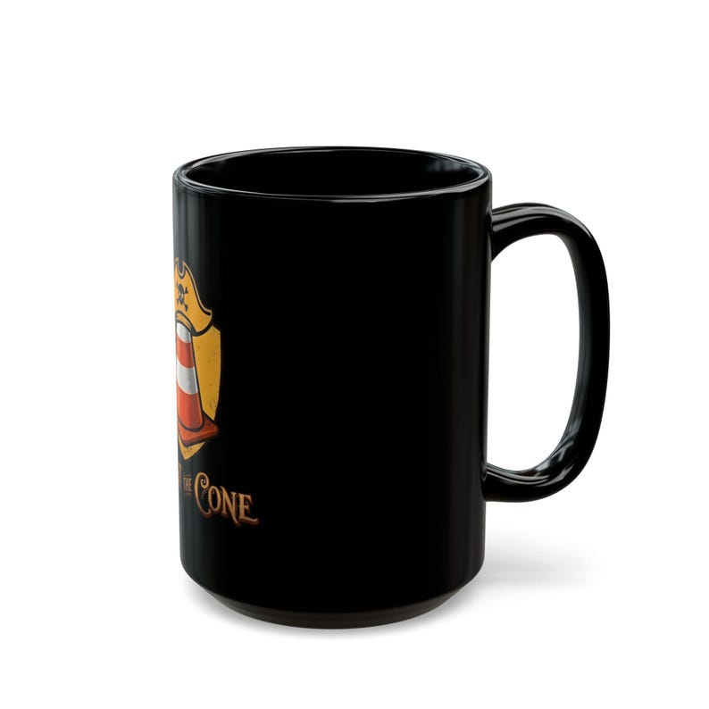 Taza de cerámica con diseño de cono de tráfico de los Pittsburgh Pirates / Taza de cerámica "Levanta el cono" imagen 13