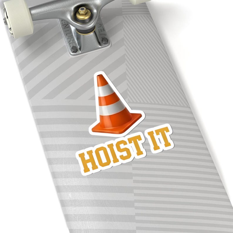 Hoist It Pittsburgh Sticker | Traffic Cone Kiss-Cut Vinyl Sticker | Pirates Fan Gift image 8
