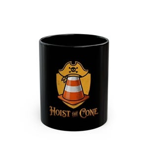Taza de cerámica con diseño de cono de tráfico de los Pittsburgh Pirates / Taza de cerámica "Levanta el cono" imagen 1