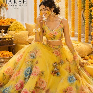 bollywood bridesmaid dresses Sequin Bridesmaid Lehenga Set - Champagne Gold Indian Wedding Guest, Bridesmaids Outfit