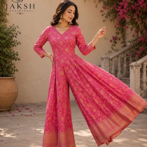 indian western formal dresses Red Printed Chiffon Knee-Length Dress main image 0