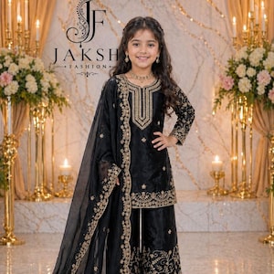 Black and Gold Indian Dress - Etsy