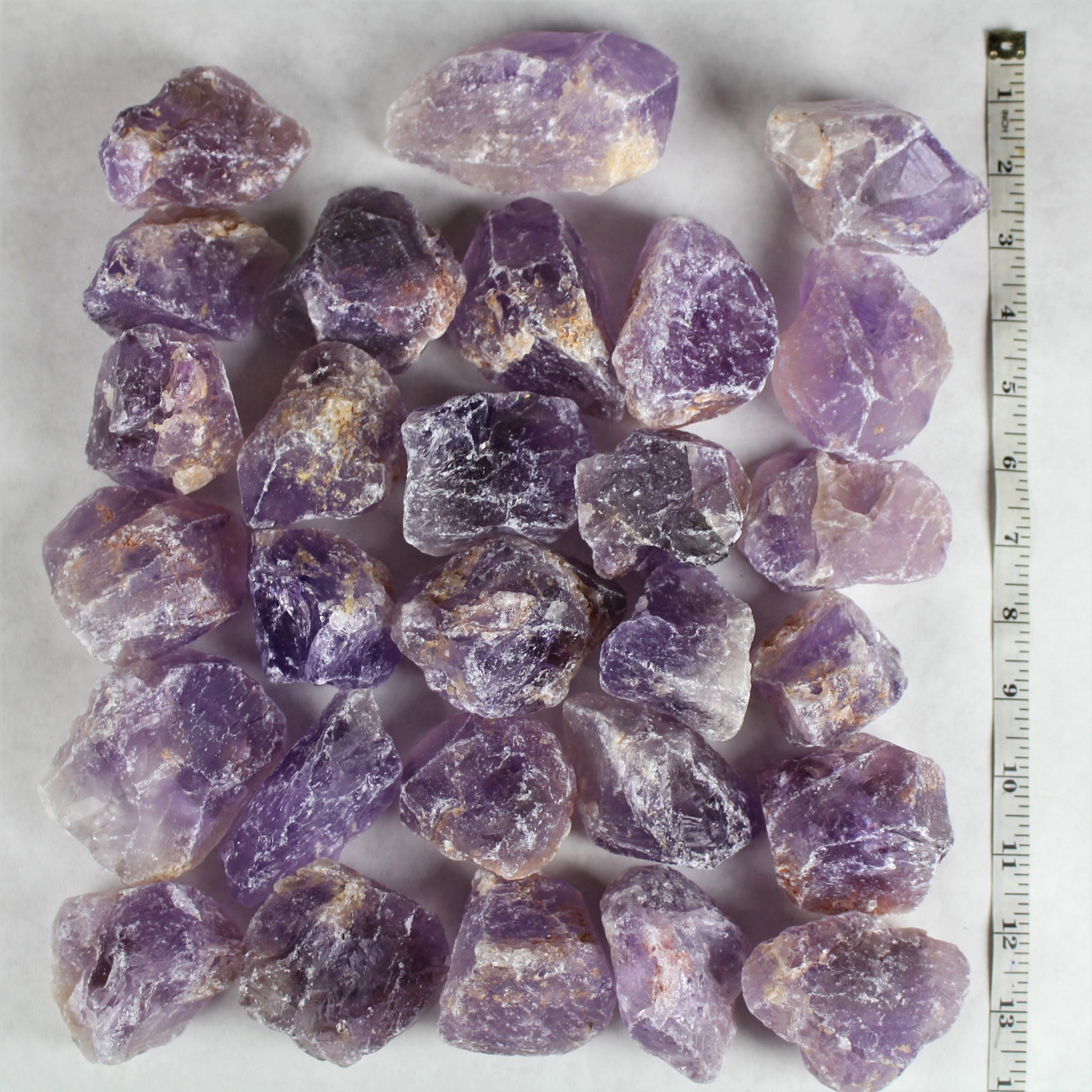 Acheter Dagu 3 pièces petits cristaux naturels améthyste citrine et gravier  de quartz 20mm nouveau