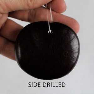1.25&quot;-1.75&quot; Lucky Sea Beans DRILLED or UNDRILLED Dried Real Seed Pod Wood Nut Pendant Beads