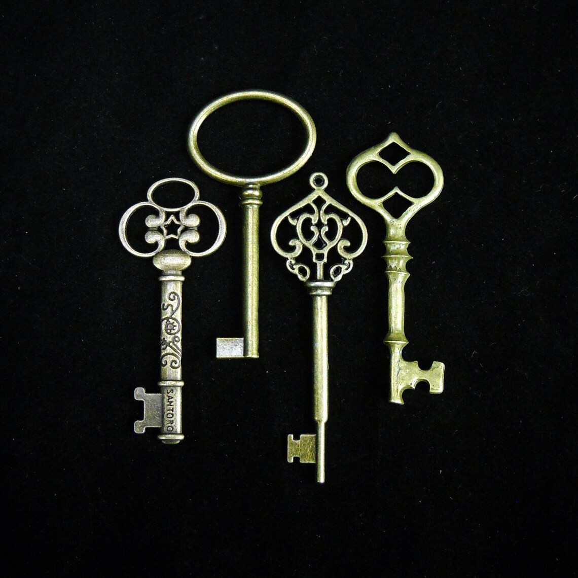 Multipack 2.252.75 Skeleton Keys antique bronze | Etsy