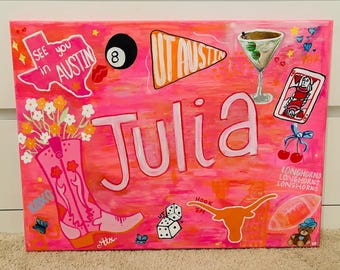 Lienzo personalizado para la universidad