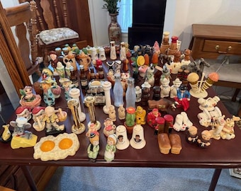 Vintage Salt & Pepper Shakers (Set 1 of 3)