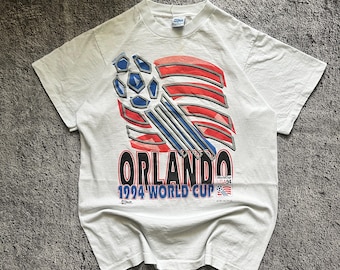 Vintage 1991 Orlando USA94 World Cup Football Soccer Shirt Size M