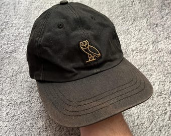 October's Very Own Basic Samall Logo Kanye West Black Cap