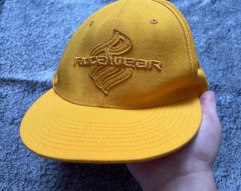 Vintage Rocawear Snapback Rap Yellow cap