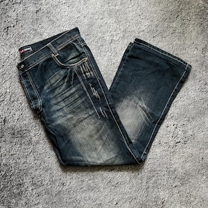 パンツ 00s archive DIESEL black washed denim Vintage Diesel Jeans - Etsy