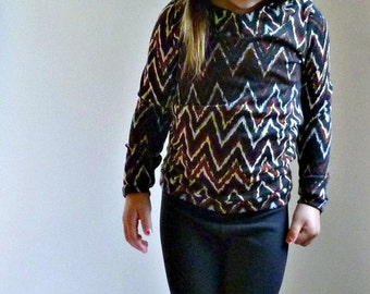 BIMAA Jersey - PDF costura patrón sudadera con capucha, cuello chimenea o chal Collar manga larga camisa superior niñas niños niño niños 6/12mo - 12 años