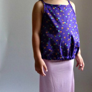 SHANDIIN Tank & Tunic PDF Sewing Pattern for Girls 12/18mo to 8 image 2