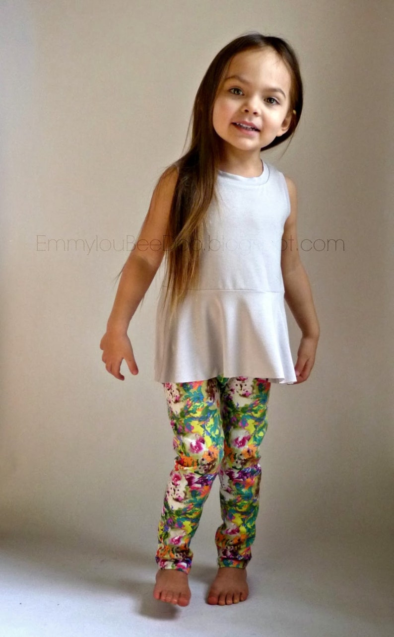 HOSH Pants PDF Digital Sewing Pattern Slim Fit Pants Toddler Etsy