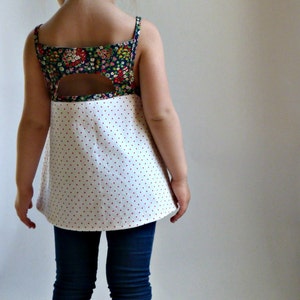 SHANDIIN Tank & Tunic PDF Sewing Pattern for Girls 12/18mo to 8 image 3