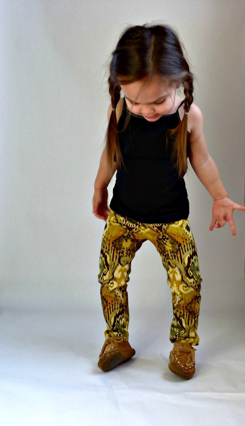HOSH Pants PDF Digital Sewing Pattern Slim Fit Pants Toddler Etsy