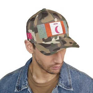 Cap, Embroidered, Different Colours, Different Styles, Military, Camouflage, Classic, Traditional, Hat, Fresh, Cool, Fun, Special, Designer