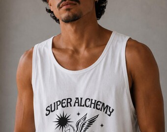 Camiseta sin mangas Super Alchemy Pegasus / Ilustración de Mystic Pegasus