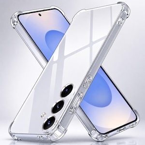 Puede incluir: Funda protectora transparente para teléfono. La funda tiene un diseño transparente con un bisel elevado para la protección de la pantalla y la cámara. La funda está hecha de un material duradero y tiene recortes precisos.
