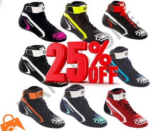 Scarpe da corsa Elite Pro per go-kart / Calzature antiscivolo ad alta aderenza per karting