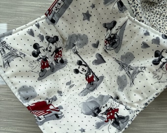 Reversible bowl cozy soup bowl holder college dorm microwave Disney theme