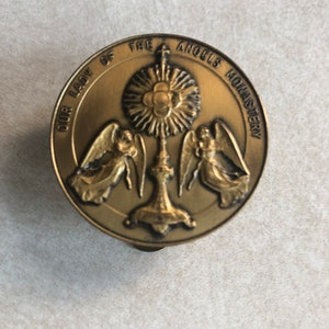 Our lady of the angels monastery car visor clip