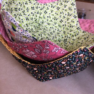 Reversible bowl cozy soup bowl holder college dorm microwave