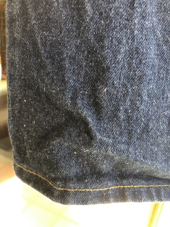 Dark wash ladies vintage Lee jeans.  High waist 3… - image 2