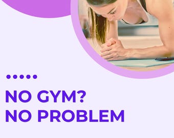 Plan de entrenamiento para principiantes / Rutina de ejercicios en casa de 4 semanas (PDF)