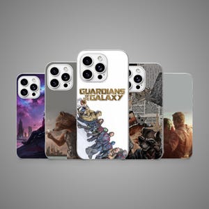 Funda para teléfono de Guardianes de la Galaxia con diseño de Groot para iPhone 17Pro, 16, 15, 14, 13, 12, Samsung S26, S25, S24, S23Fe, A16, A56, Pixel 10, 9Pro